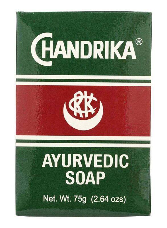 

Chandrika Ayurvedic Bath Soap, 10 x 75gm