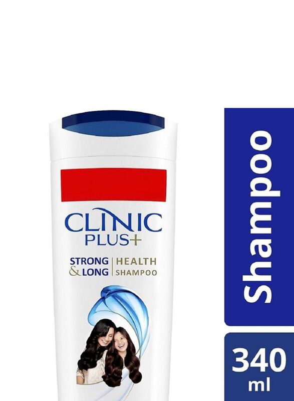 Clinic Plus Strong And Long Health Shampoo for Damaged Hair, 340ml