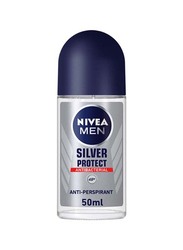 Nivea Men Silver Protect Deodorant Roll On, 50ml