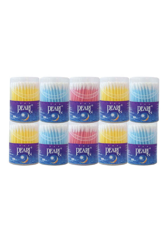 

Sea Pearl Cotton Buds, 10 x 100 Count