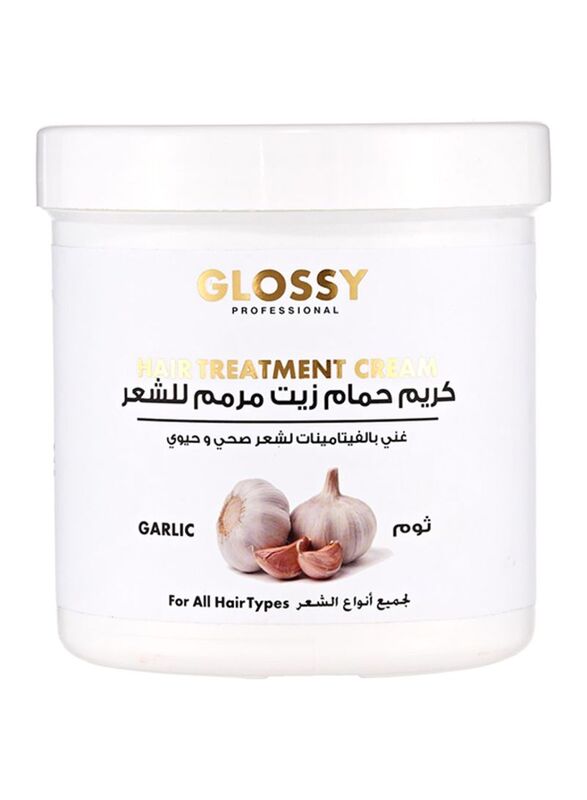 Glossy Hair Treatment Cream with Garlic, 1000ml