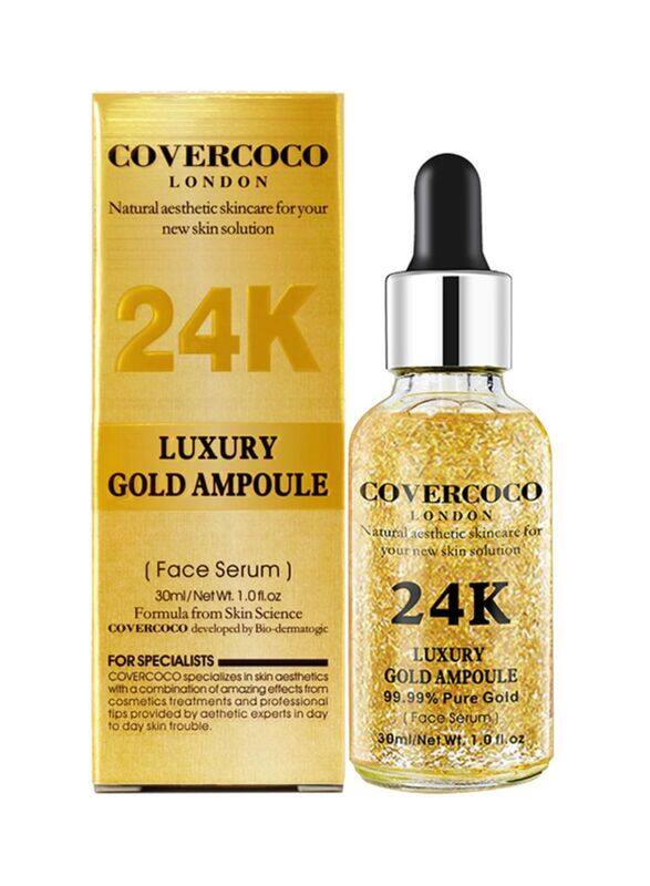 

Covercoco 24k Luxury Gold Ampoule Face Serum Gold, 30ml