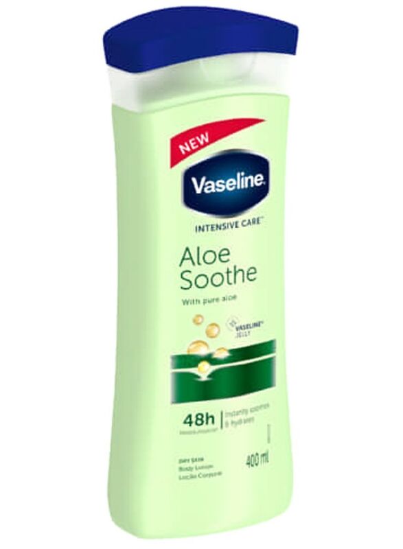 Vaseline Aloe Soothe Intensive Care Body Lotion, 400ml