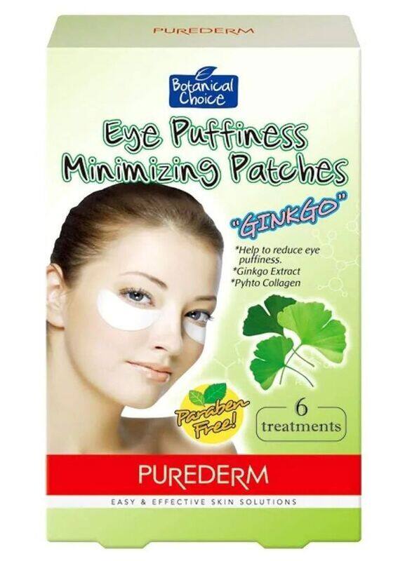 

Purederm Eye Puffiness Ginkgo Minimizing Patches, 6 Pieces