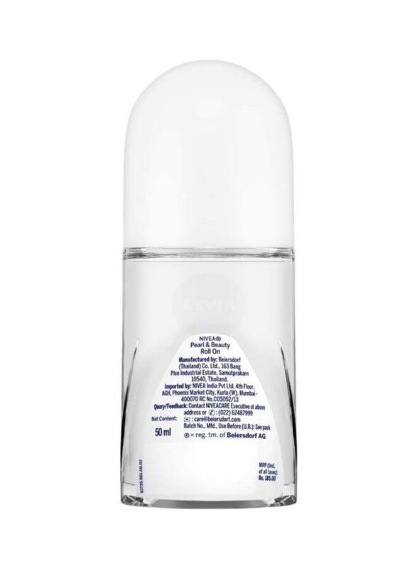 Nivea Pearl & Beauty Deodorant Roll On, 50ml