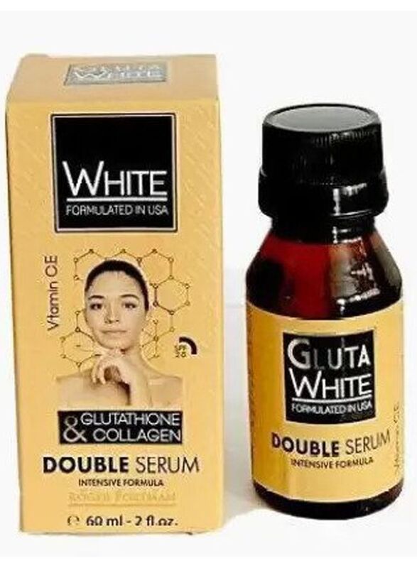 Gluta White Glutathione & Collagen Double Serum, 60ml