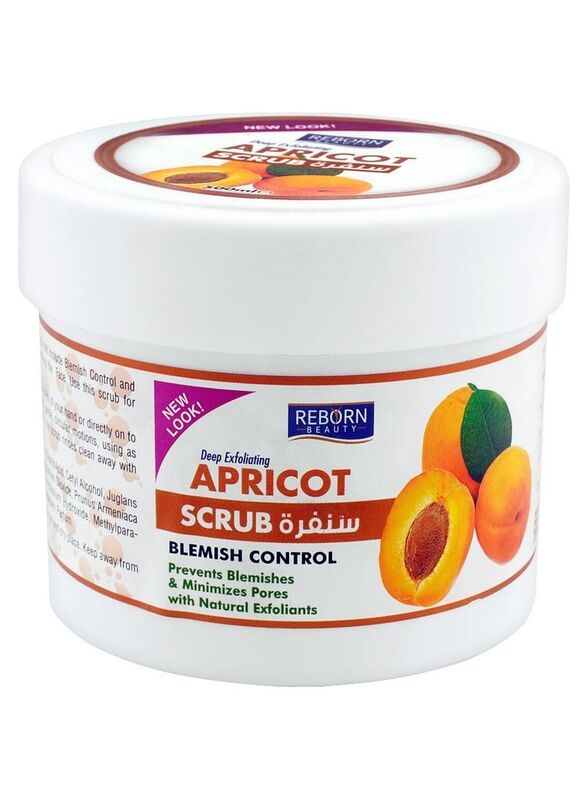 Reborn Deep Exfoliantig Apricot Scrub Blemish Control, 500ml