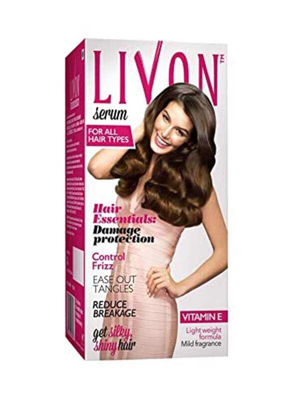 

Livon Anti Frizz Hair Serum for All Hair Types, 100ml