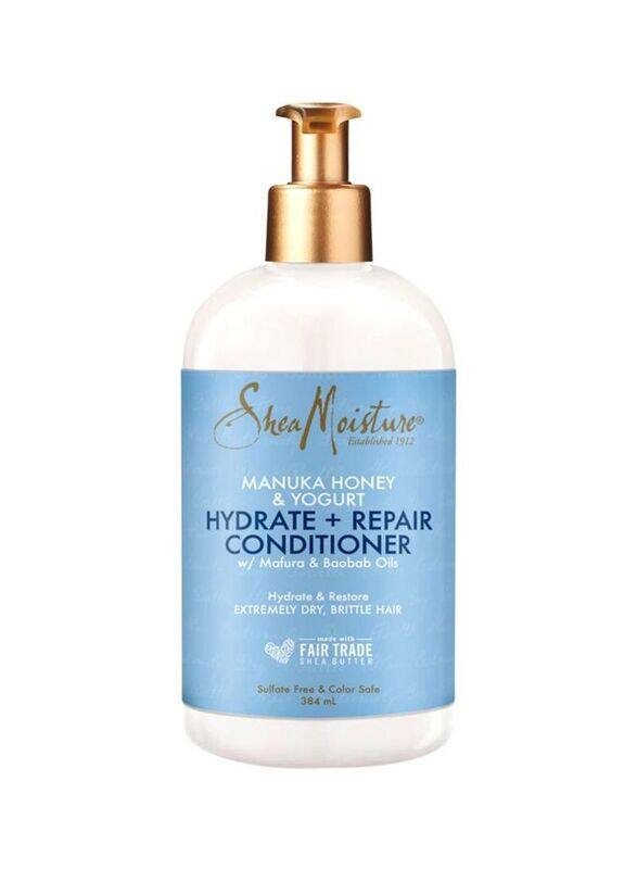 

Sheamoisture Manuka Honey and Yogurt Hydrate and Repair Conditioner for All Hair Types, 384ml