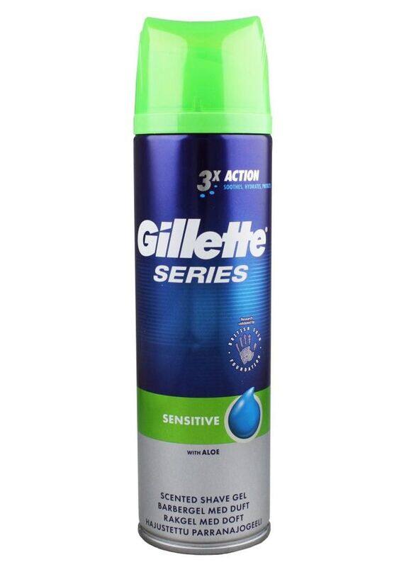 

Gillette Series Sensitive Skin Shaving Gel, 200ml