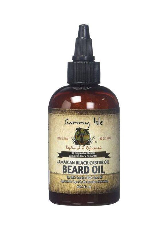 

Sunny Isle Jamaican Black Castor Beard Oil, 4oz