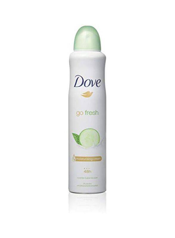 Dove Deodorant Antiperspirant Spray, 6 x 150ml