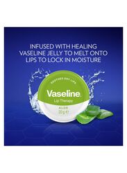 Vaseline Aloe Lip Therapy for Soothes Dry Lips, 20gm