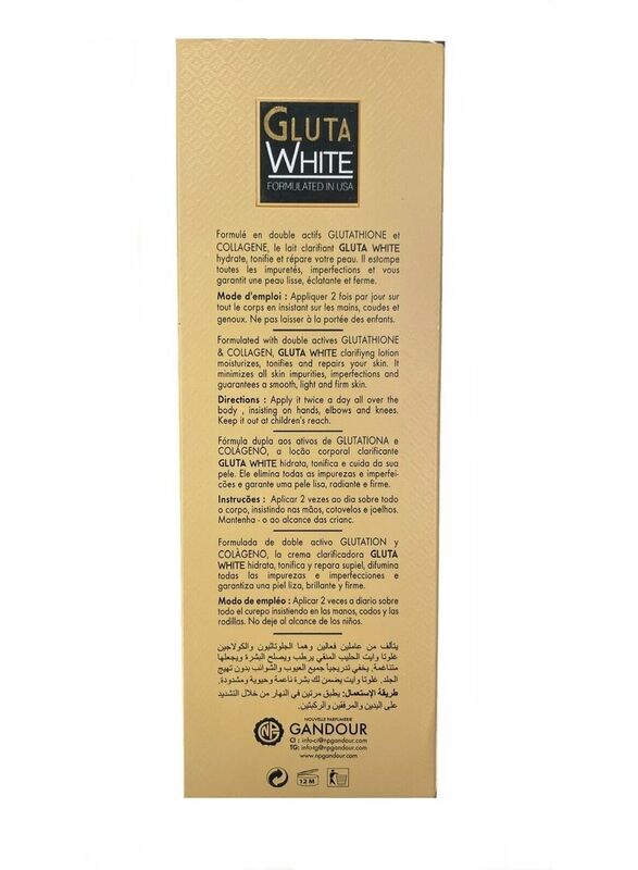 Gluta White Glutathione & Collagen Whitening Body Lotion, 250ml