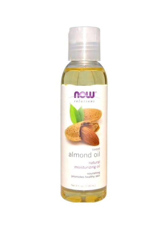 Now Foods Natural Sweet Almond Moisturizing Oil, 118ml