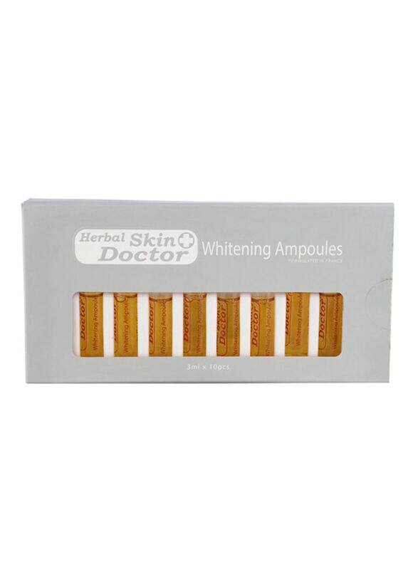 

Skin Doctor Whitening Ampoules Set, Gold, 10 x 3ml