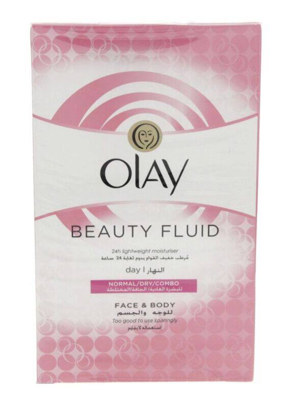 

Olay Beauty Fluid Face and Body Moisturizer, 200ml