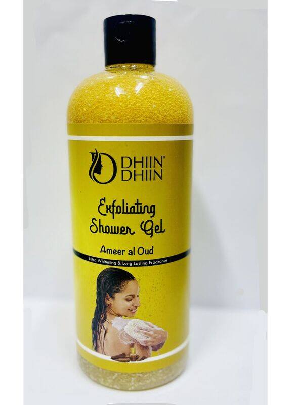 

Dhiin Dhiin Ameer Al Oud Exfoliating Shower Gel, 750ml