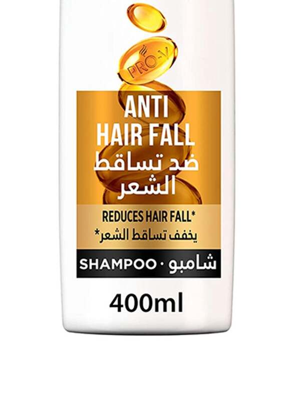 Pantene Pro-V Anti-Hair Fall Shampoo for Anti Hairfall, 400ml