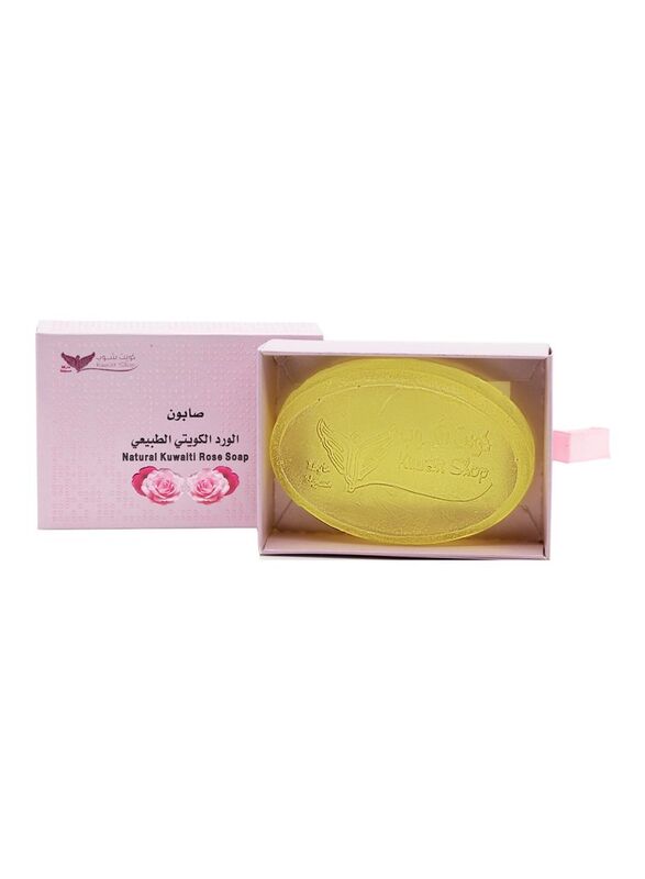 Kuwait Shop Natural Kuwaiti Rose Soap, 100gm