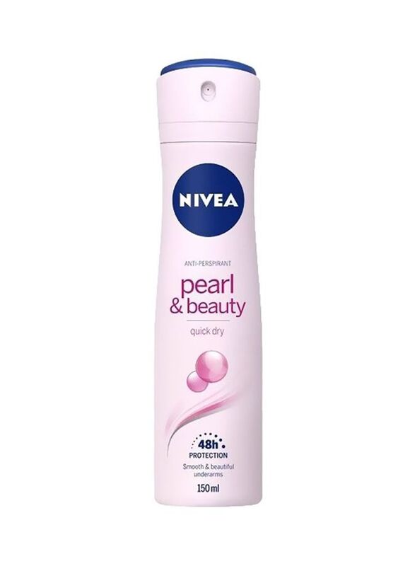 Nivea Pearl And Beauty Deodorant, 2 x 150ml