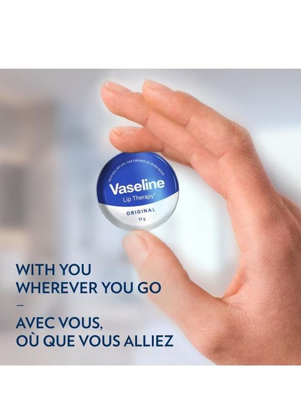 Vaseline Lip Therapy Original, 17gm