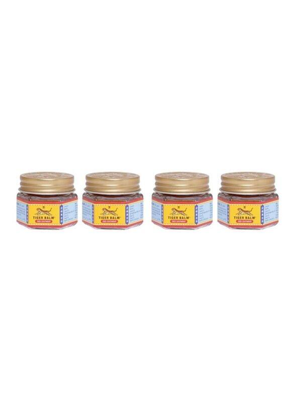 

Tiger Balm Red Ointment, 4 x 19.4g