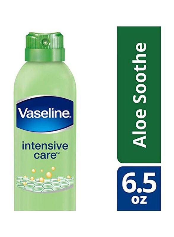 Vaseline Intensive Care Aloe Soothe Spray Moisturizer, 184gm