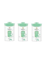 Yardley London Jasmine Talc Powder, 3x250gm