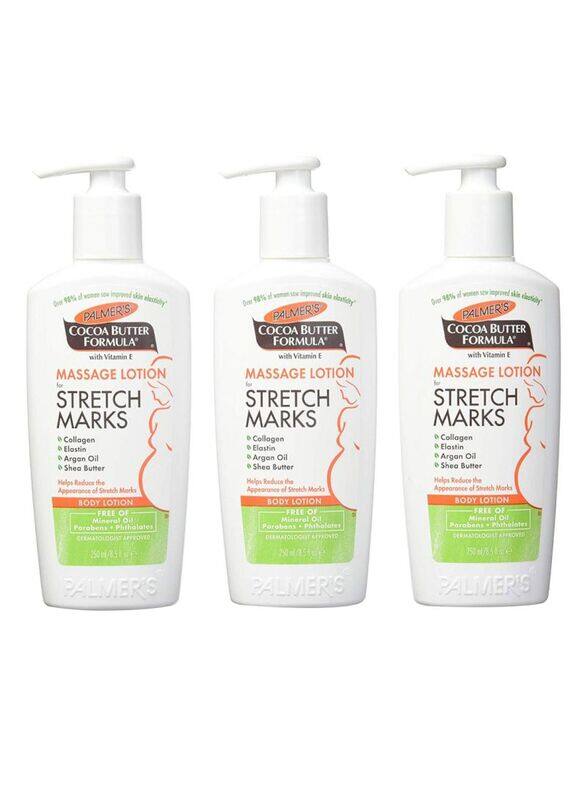 

Palmer's Cocoa Butter Formula Stretch Marks Massage Lotion, 3 x 250ml