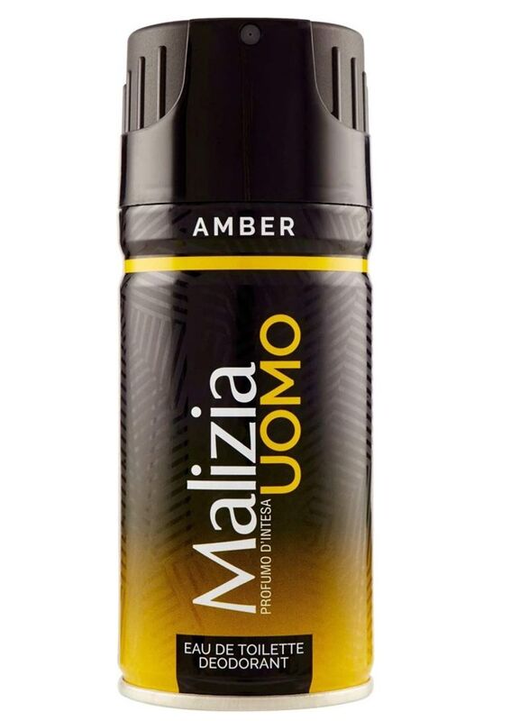 Malizia Uomo Amber Deo Body Spray, 150ml