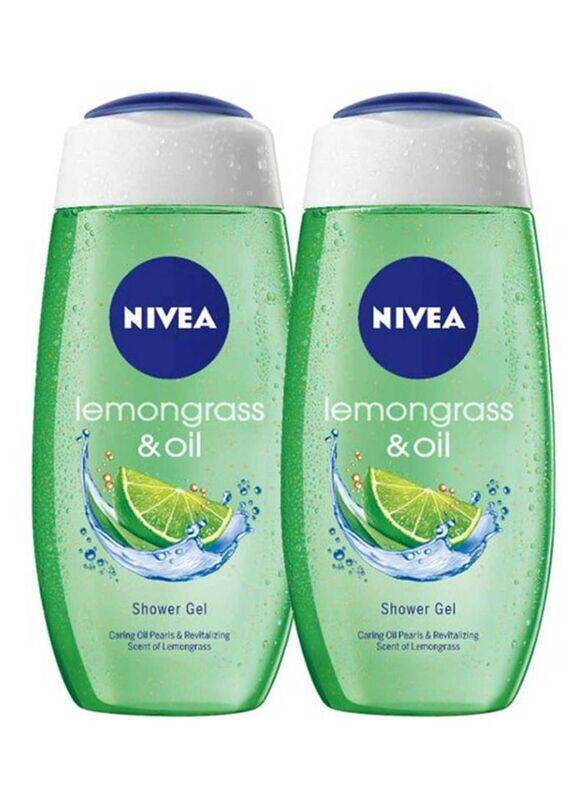 

Nivea Lemongrass & Oil Shower Gel, 2 x 500ml