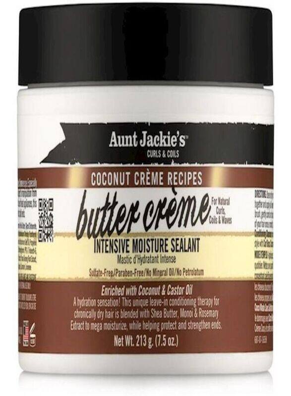 

Aunt Jackie's Coconut Creme Butter Creme for All Hair Type, 7oz