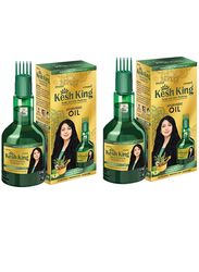 Emami Kesh King Ayurvedic Scalp and Hair Oil, 2 x 100 ml