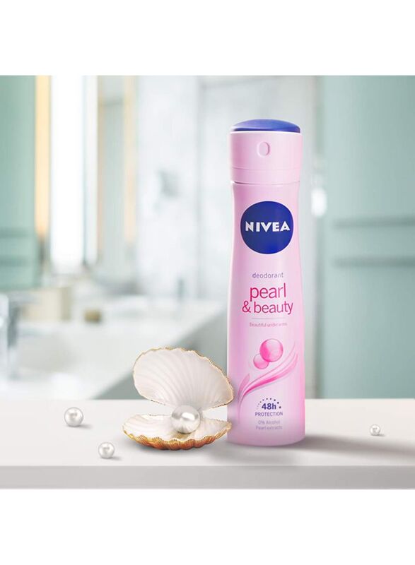 Nivea 48 Hour Pearl And Beauty Deodrant, 150ml