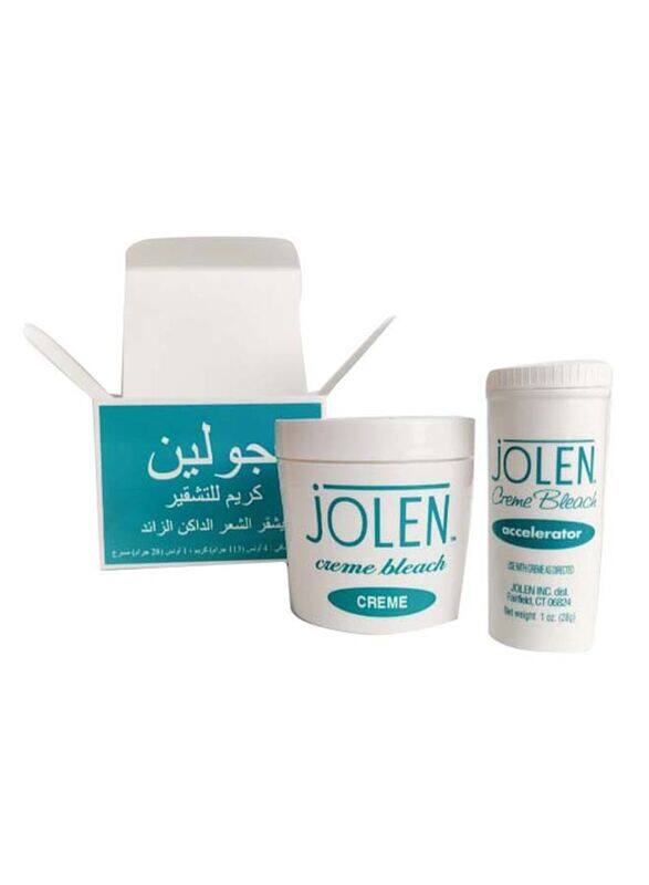 

Jolen Original Bleach Cream with Accelerator, 1 x 113g + 1 x 28g, Set