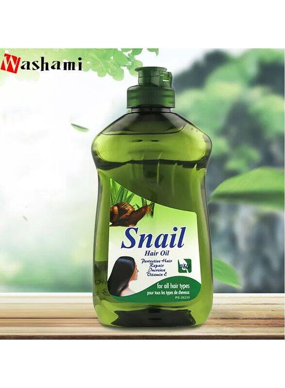 

Washmi Smooth Shiny Essential Repair Care Growth Olive Hair Oil for All Hair Type, 250ml