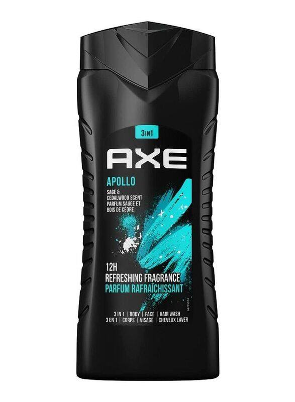 

Axe Apollo Sage & Cedarwood Scent 3-in-1 Shower Gel, 250ml