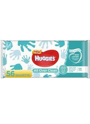 Huggies 10 x 56 Pieces All Over Clean Wet Wipes for Babies