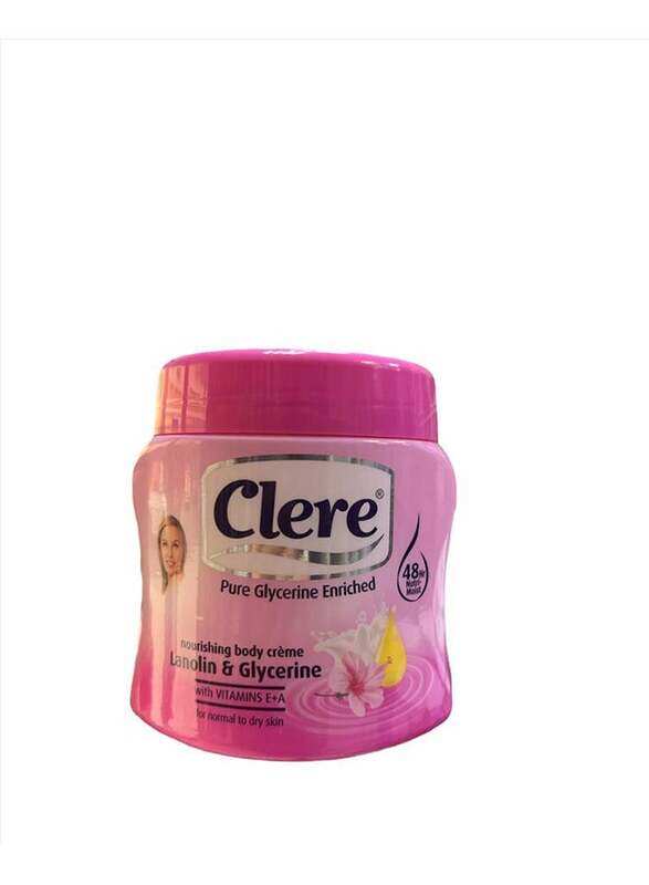 

Clere Lanolin & Glycerine Nourishing Body Cream, 500ml