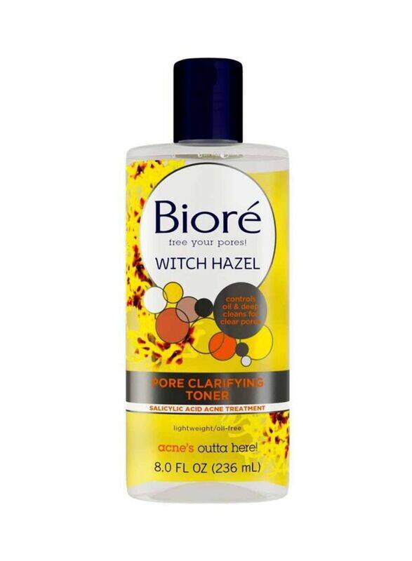 

Biore Witch Hazel Pore Clarifying Toner, 8oz