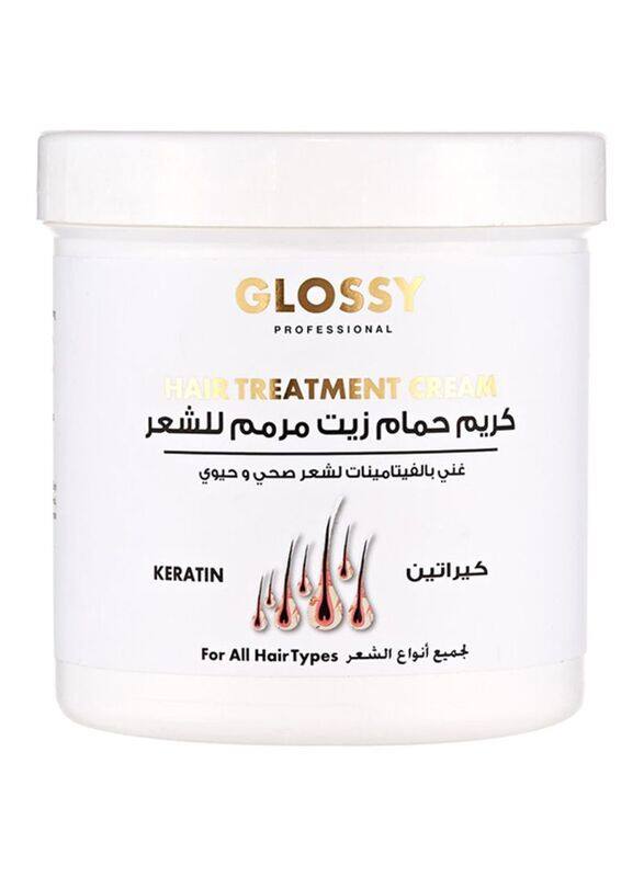 

Glossy Professional Hair Treatment Cream with Keratin for All Hair Type, 1000ml