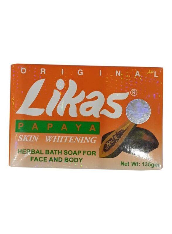 

Likas Papaya Skin Whitening Herbal Bath Soap, 135gm