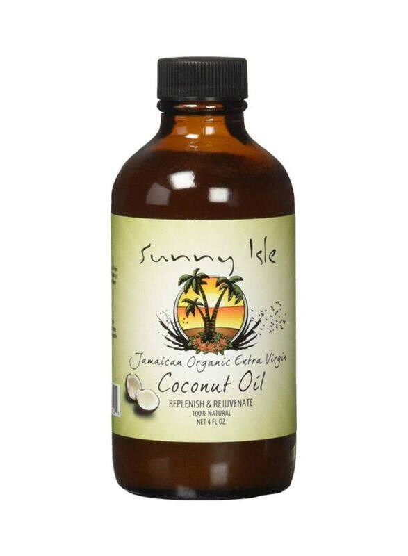 

Sunny Isle Jamaican Extra Virgin Coconut Oil for All Hair Types, 4oz