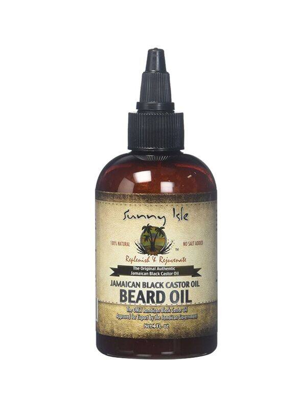 

Sunny Isle Jamaican Black Castor Beard Oil, 4 oz