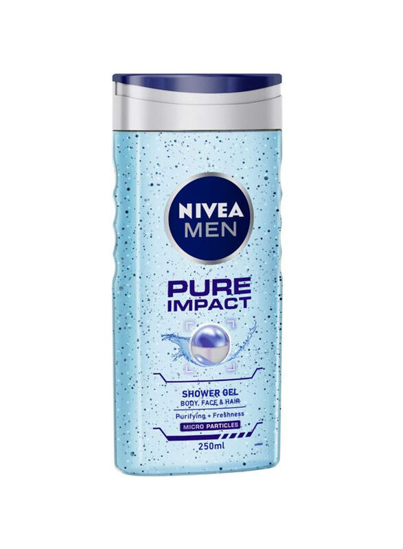 Nivea Blue Clear Pure Impact Shower Gel, 250ml