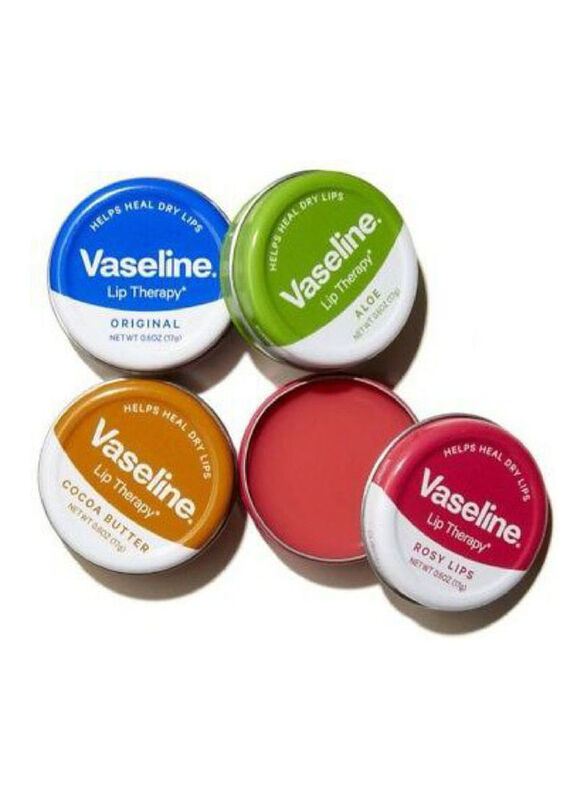 Vaseline Cocoa Butter Lip Therapy Tin, 17gm