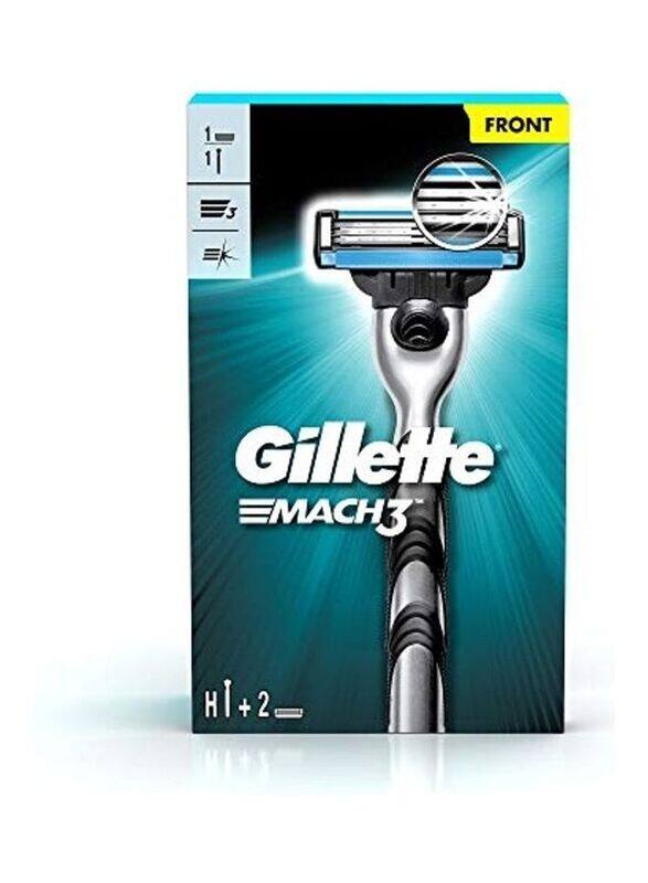 

Gillette Mach 3 Shaving Razor with Cartridge, 1 Piece