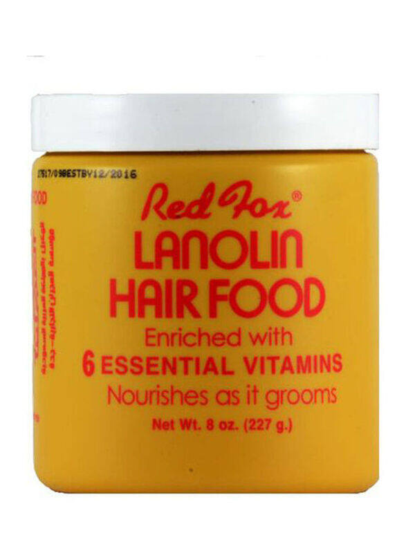 

Red Fox Lanolin Hair Food, Yellow, 227g