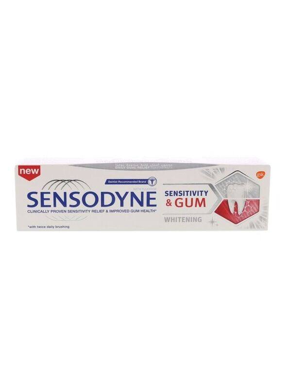 

Sensodyne Sensitivity & Gum Whitening Toothpaste, 75ml